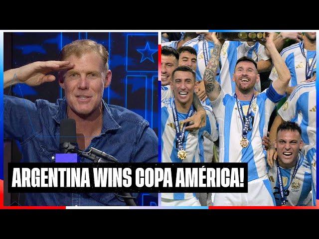 Lionel Messi & Argentina WIN the 2024 Copa América | SOTU