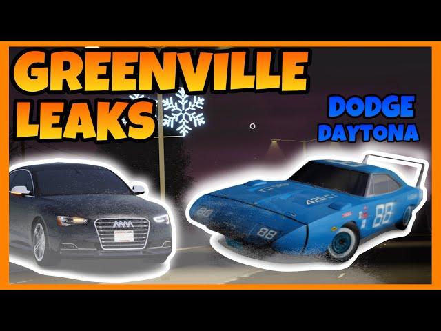 GV LEAKS!! *DODGE DAYTONA* (Roblox Greenville)