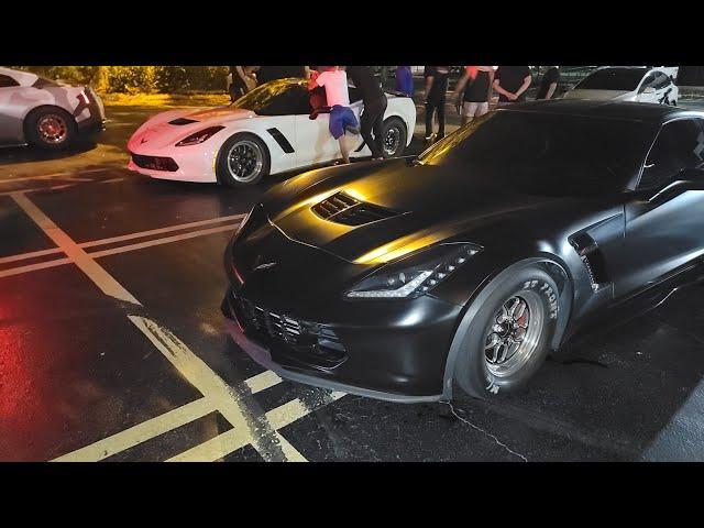 C7 Z06 416 Magnuson 2650 E85 vs C7 Z06 Cam FBO Ported Blower E85 Nitrous