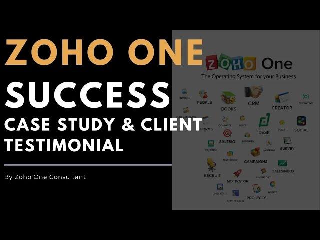 Zoho One Client Testimonial By Koham Property Group, Implemented Zoho CRM, Zoho Forms, Zoho Projects