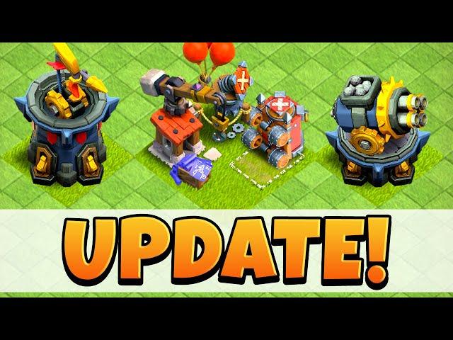 NEW Defense, Siege Machine and TH17  Levels! | Clash of Clans Update