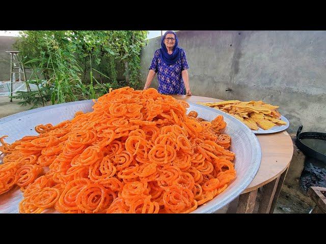 FAFDA JALEBI RECIPE | GUJRATI FAFDA RECIPE | INDIAN STREET FOOD | DESSERT RECIPE