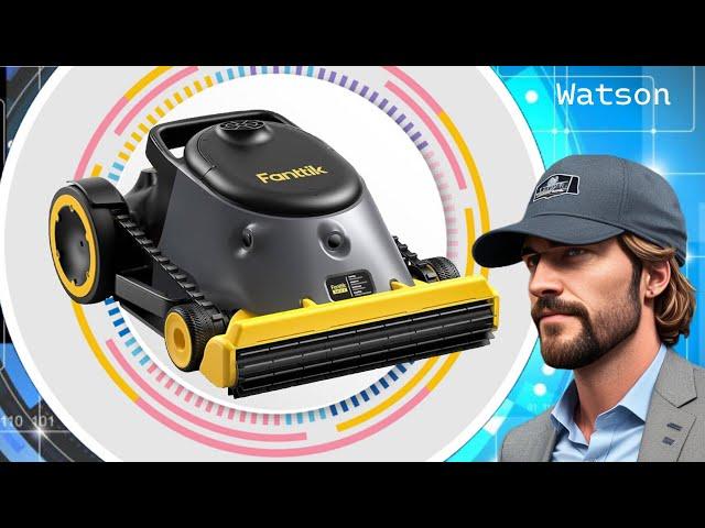 Watson Fanttik Aero X Robotic Pool Cleaner with dual system design