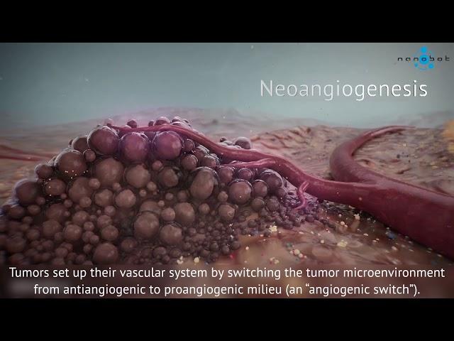 Tumor growth - 3D medical animation