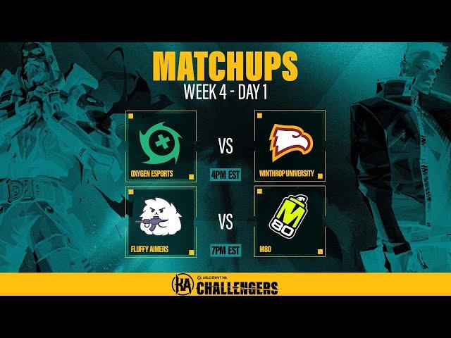 OXG vs WU - Challengers NA - Stage 2 Main Event Week 4 - Map 1