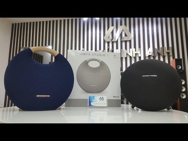 So sánh loa Onyx Studio 5 vs Onyx Studio 4 vs Go Play, nghe thử và trải nghiệm loa Harman Kardon