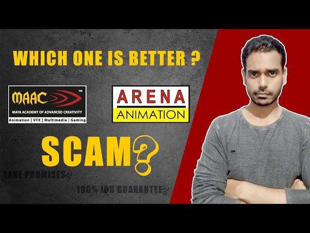 MAAC vs Arena Animation: Which VFX & Animation Institute Reigns Supreme? | Career Guidance