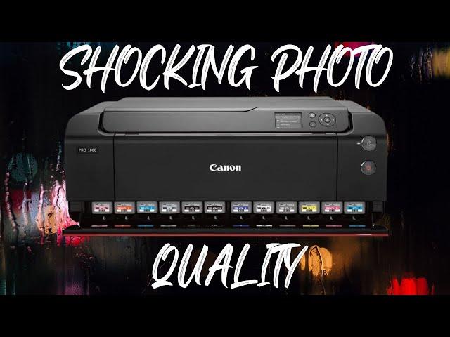 How To Print Professional Quality Photos on the Canon Pro-1000