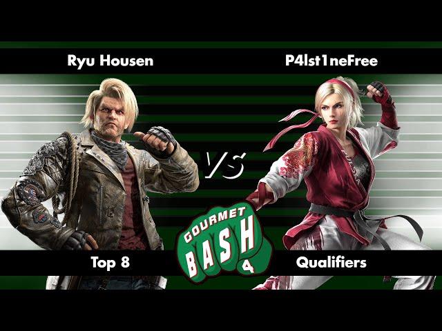 Ryu Housen (Paul) vs P4lst1neFree (Lidia) - Gourmet Bash 4 - Tekken 8 - Top 8 Qualifiers