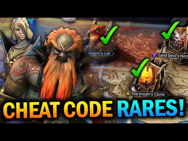 8 BUSTED RARES that SMASH Doom Tower and Dungeon Bosses - Raid: Shadow Legends Best Champions