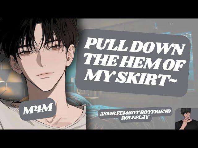 [ASMR RP] Your Sassy Femboy Boyfriend Dose Not Want to Sleep & Turns Spicy!? [M4M[ [KISSING] [TEASE]