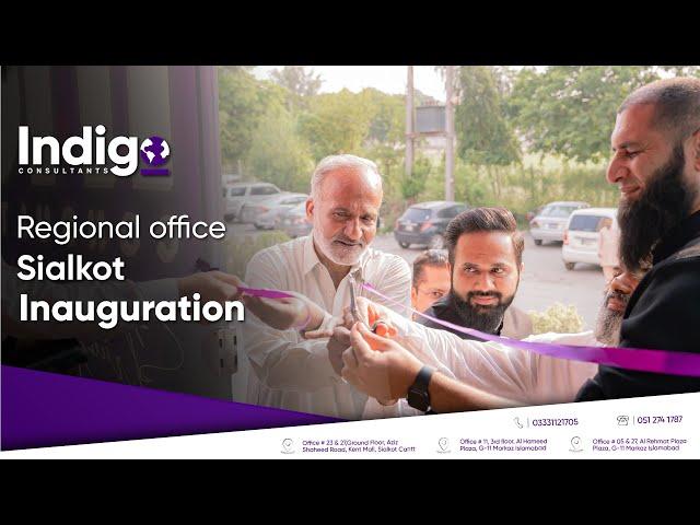 Regional office Sialkot Inauguration | Indigo Consultants