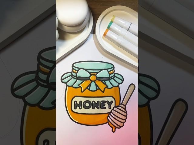 Aww, that is so sweet  #coloringpages #coloringbooks #coloringwithme #simple #honey #foryou