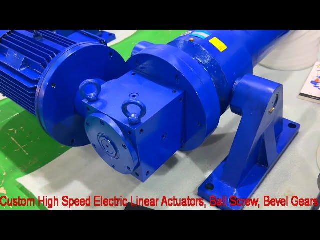 electric screw actuator - compact heavy duty linear actuator - electric screw jack actuators