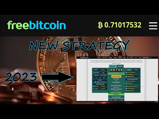 More than 10,000 satoshi in 50 minutes - freebitcoin strategy 2023 