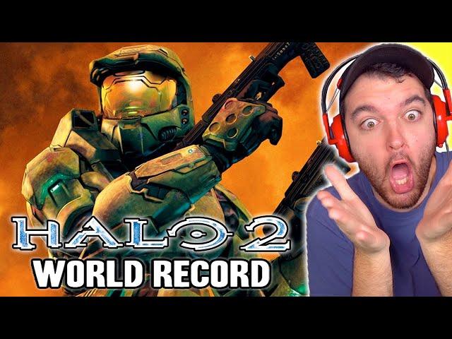 WORLD RECORD "HALO 2" LEGENDARY SPEEDRUN IS INSANE!!!