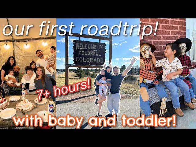 OUR FIRST ROADTRIP WITH A BABY + TODDLER (7+ HOURS!!)