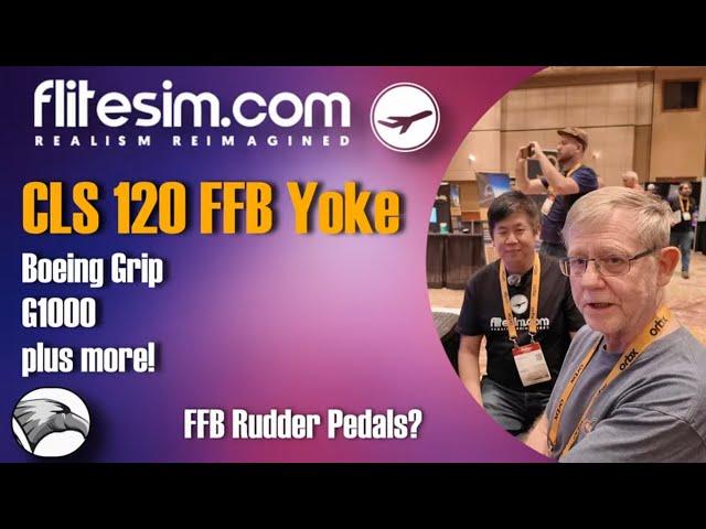 CLS120 Force Feedback Yoke & More | Flitesim.com