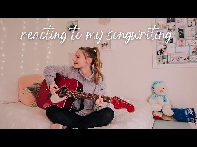 reacting to my songwriting (part 6) my journey with songwriting // Nena Shelby