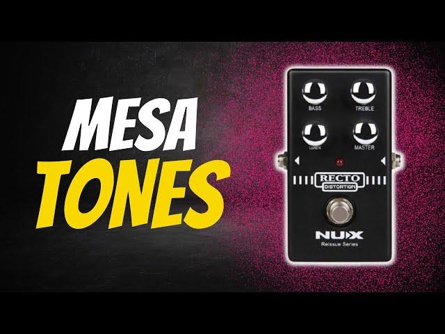 A Mesa Rectifier in a box : NUX Recto Distortion