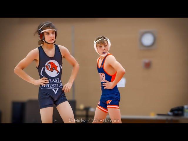 113 – Brayden Swanson {G} of Oswego IL vs. Zach Poling {R} of Glenbard East IL