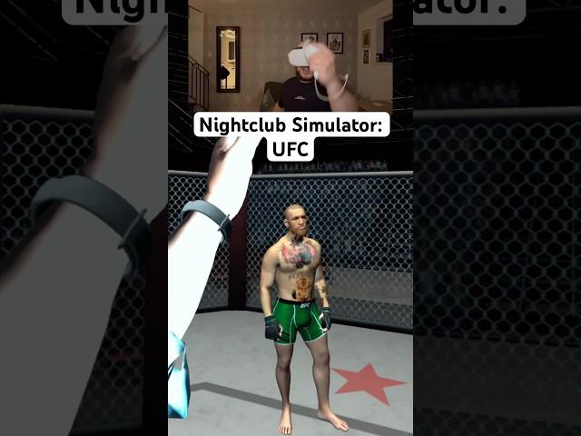 UFC Fight vs Conor McGregor in Nightclub Simulator VR!  #vr