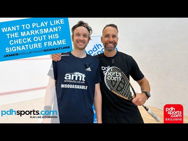 UNSQUASHABLE James Willstrop Signature Squash Racket review by pdhsports.com