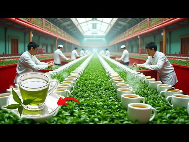 How Green Tea is Made In Factory