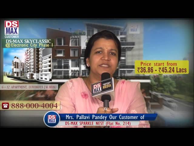 DS-MAX SPARKLE NEST (Flat No. 214) Our Owner Mrs. Pallavi Pandey