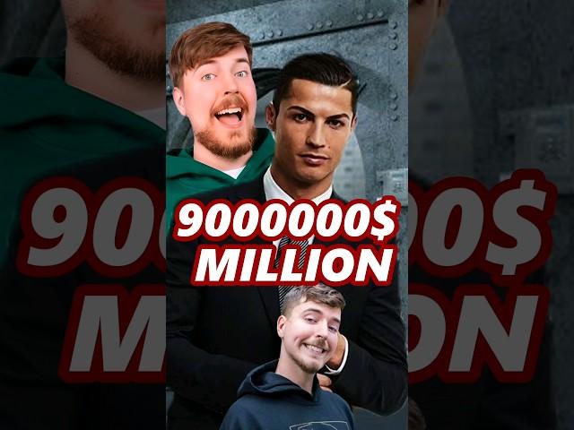 Ronaldo vs MrBeast: Who's Richer?