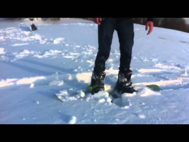 Lewis Fordham snowboarding