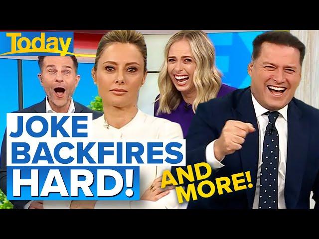 Savage comeback has entire studio in laughing fit | Today Show Australia