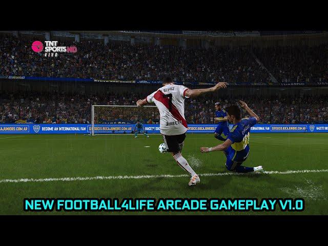 NEW FOOTBALL4LIFE ARCADE GAMEPLAY V1.0 - PES 2021 & FOOTBALL LIFE