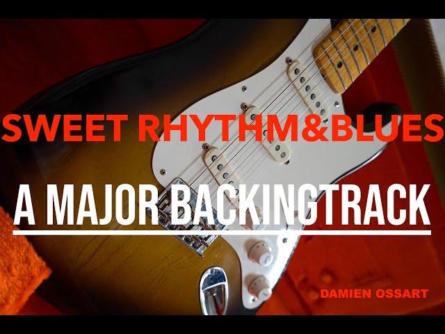 Sweet Rhythm & Blues BACKING TRACK - A Major (DBT2)