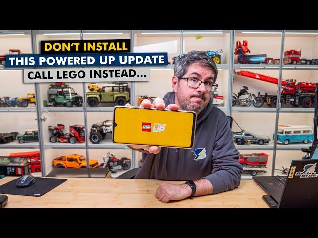 Don't install this Powered Up update! Call LEGO instead...