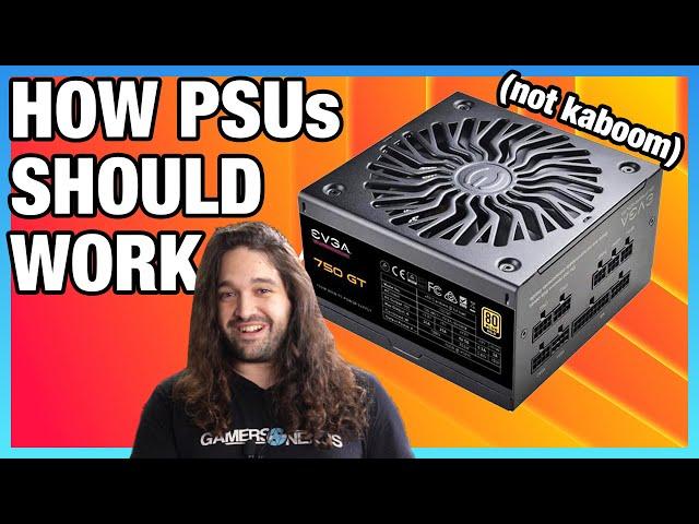 Gigabyte, This is How a PSU is Supposed to Work (EVGA 750 GT SuperNova)