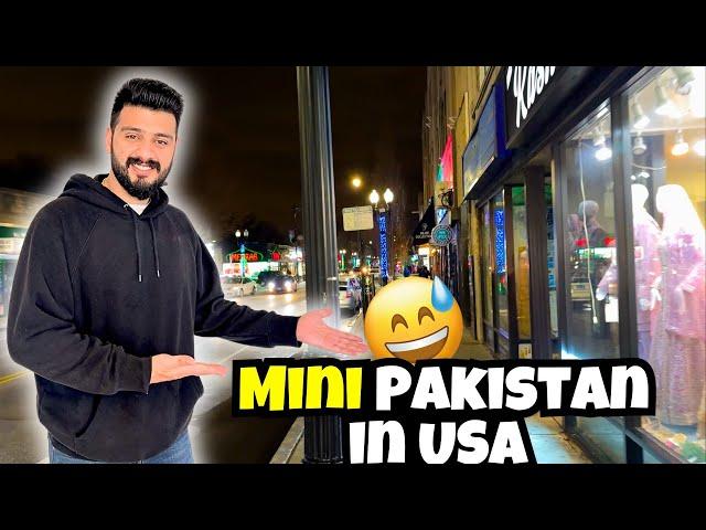 Mini Pakistan USA mein | Chicago last night | Pakistani in USA  