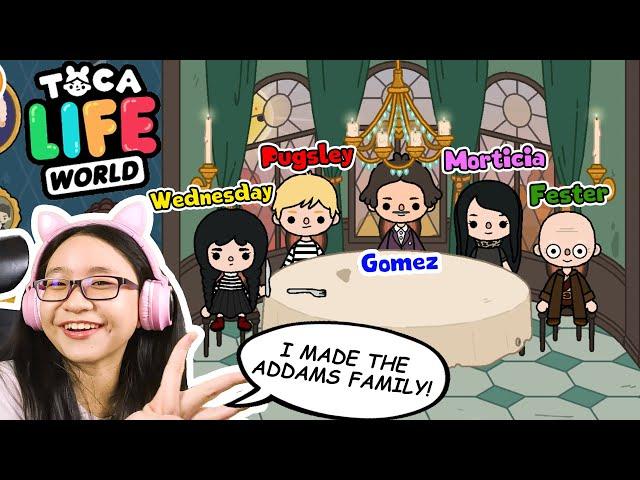 Toca Life World!!! - I made The Addams Family - Let's Play Toca Life World!!!