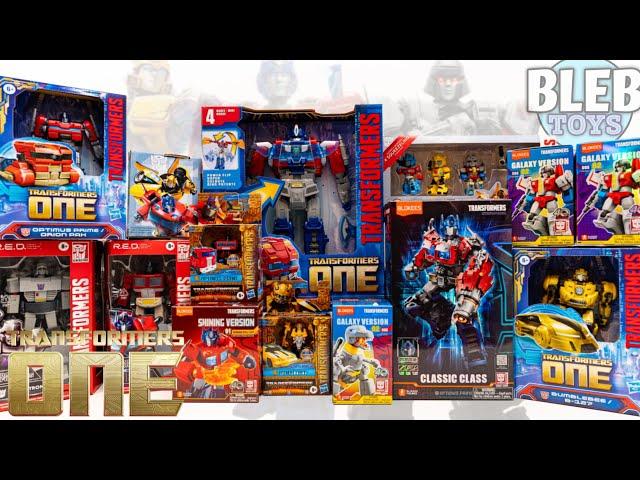 Transformers One Toys | Transformer Toys Collection Unboxing ASMR toy review no talking