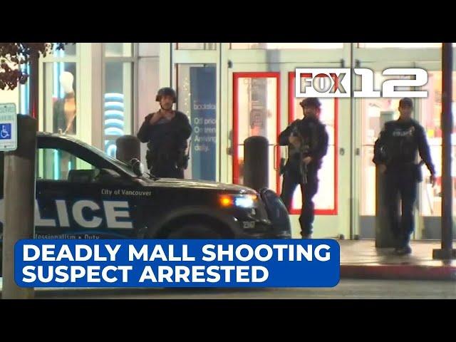 Suspect arrested for shooting at Vancouver Mall that killed 1, injured 2