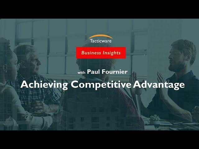 Tacticware Business Systems - Building Competitive Advantage