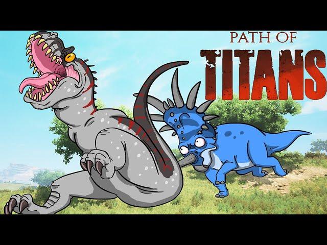 |Path of Titans| SOLO STYRACOSAURUS has anger issues