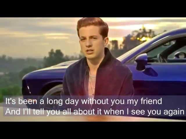 See you again by Charlie Puth Lyrics Full Version No Rap