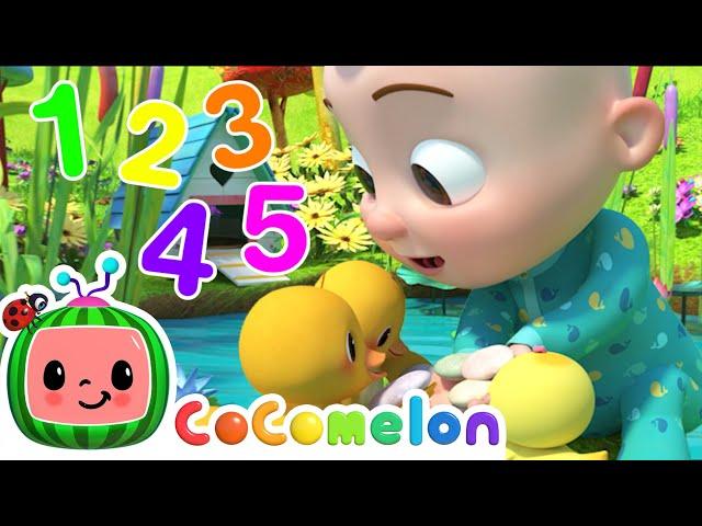 Five Little Ducks! | CoComelon Animal Time | Animal Nursery Rhymes