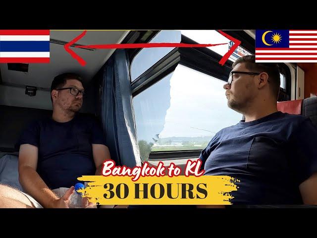 BANGKOK to KUALA LUMPUR by train!  OVERNIGHT SECOND CLASS/ECONOMY.