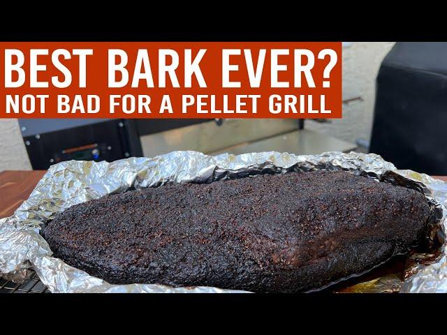 Smoked Brisket On A Pellet Grill | Foil Boat