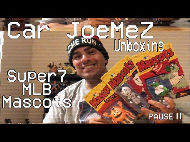 Unboxing Super7 MLB Mascot Reaction Figures: Mr. Met, Phillie Phanatic & Crazy Crab