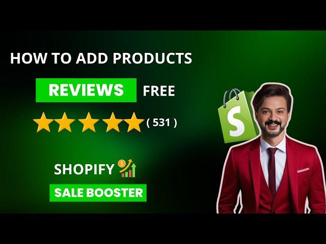 How To Add Product Reviews on Shopify | products reviews app shopify