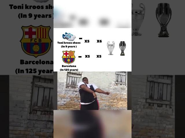 barcelona vs kroos shoes  #fcbarcelona #realmadrid #yamal