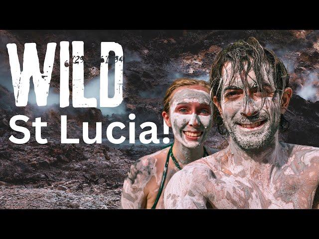 We drove into a VOLCANO, but what HIT our BOAT?! - St Lucia Special